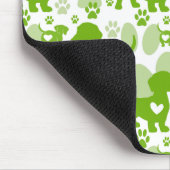 Dackel Liebe Hund Mousepad (Ecke)