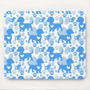 Dackel Liebe Hund Mousepad