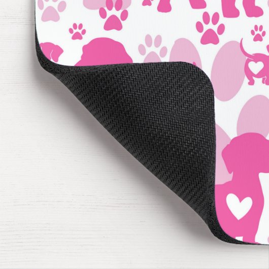 Dackel Liebe Hund Mousepad (Ecke)