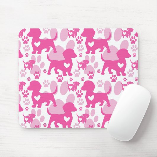 Dackel Liebe Hund Mousepad (Mit Mouse)