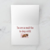 Dackel-Liebe Karte (Innenseite)