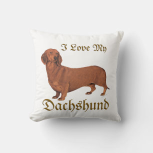 Dackel Liebe Kissen