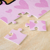 Dackel-Liebe (langhaarig) Puzzle (Seite)