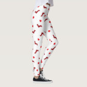 Dackel-Liebe-Leggings Leggings (Rechts)