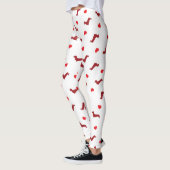 Dackel-Liebe-Leggings Leggings (Links)