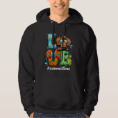 Dackel Liebe Sommerzeit Hund Funny im Juli Sommer Hoodie (Vorderseite)