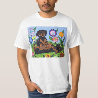 Dackel-Liebe, T-Shirt zu spielen