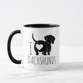 Dackel Liebe Tasse