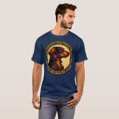Dackel Liebhaber Geschenk T-Shirt (Vorne ganz)