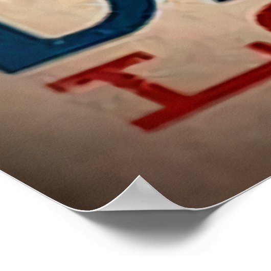 Dackel-Longboards Poster (Ecke)