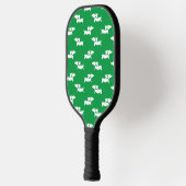 Dackel Love Pickleball Green Blue Schläger (Links)
