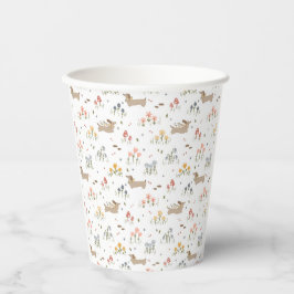 Dackel Lover Birthday Party Hund Welpen Cups Pappbecher