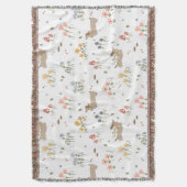 Dackel Lover Weiner Hunde Wurst Hunde Wildblume Decke (Vorderseite Vertikal)