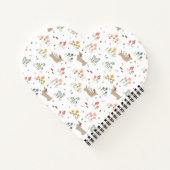 Dackel Lover Weiner Hunde Wurst Hunde Wildblume Notizblock (Rückseite)