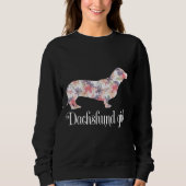 Dackel Lovers Dackel Girl del Malcantone Liebe Sweatshirt (Vorderseite)