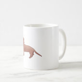 Dackel Magic Kaffeetasse (VorderseiteRechts)
