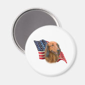 Dackel Magnet (Vorderseite/Rückseite)