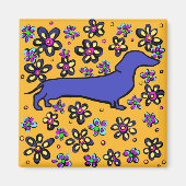 Dackel Magnet (Vorne)