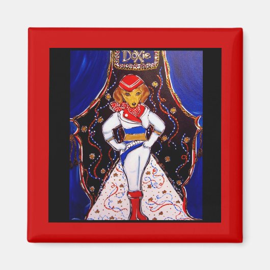 Dackel Magnet (Vorne)