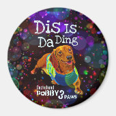 Dackel Magnet Dobby 3Paws (Vorne)