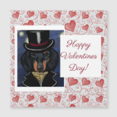 DACKEL MAGNETKARTE (Vorderseite)