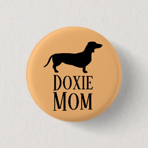 Dackel Mama Button