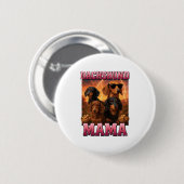 Dackel Mama Button (Vorne & Hinten)