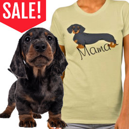 Dackel Mama Dackel Dackel Hund T-Shirt
