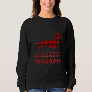 Dackel Mama Dackel Eigentümer glücklichen Mutterta Sweatshirt