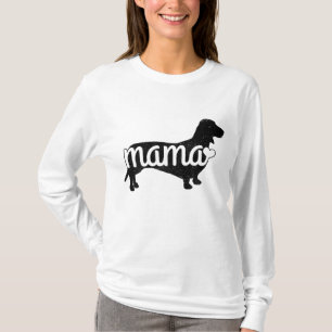 Dackel Mama Dackel Hund Dackel Mama Funny Niedlich T-Shirt