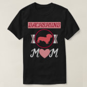 Dackel Mama Dackel T-Shirt (Design vorne)