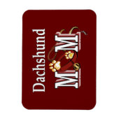 Dackel Mama Geschenke Magnet (Vertikal)