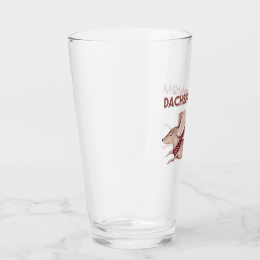 DACKEL MAMA GLAS (Rechts)