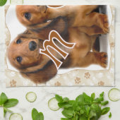 Dackel MAMA Handtuch (Gefaltet)