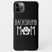 Dackel Mama Hund Lover Geschenk Mors Day Mama iPhone Hülle (Rückseite)