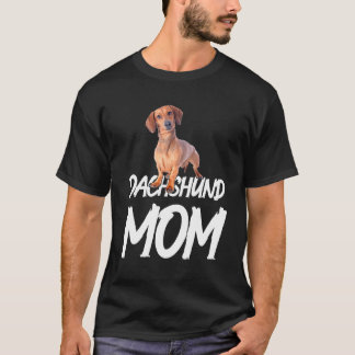 Dackel Mama Idee für Geburtstag oder Weihnachten T-Shirt