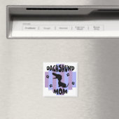 Dackel Mama Magnet (In Situ (Geschirrspüler))