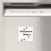 Dackel Mama Magnet (In Situ (Geschirrspüler))