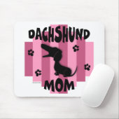 Dackel-Mama Mousepad (Mit Mouse)