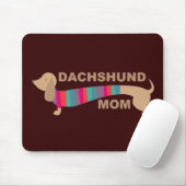 Dackel-Mama Mousepad (Mit Mouse)