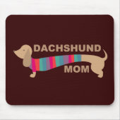 Dackel-Mama Mousepad (Vorne)