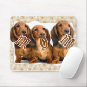Dackel MAMA Mousepad (Mit Mouse)