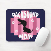 Dackel-Mama Mousepad (Mit Mouse)