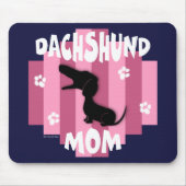 Dackel-Mama Mousepad (Vorne)