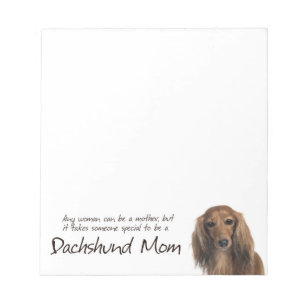 Dackel Mama Notepad Notizblock