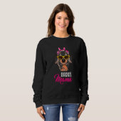 Dackel Mama Sweatshirt (Vorne ganz)