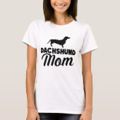 Dackel-Mama T-Shirt (Vorderseite)