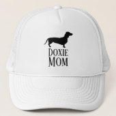 Dackel Mama Truckerkappe (Vorderseite)