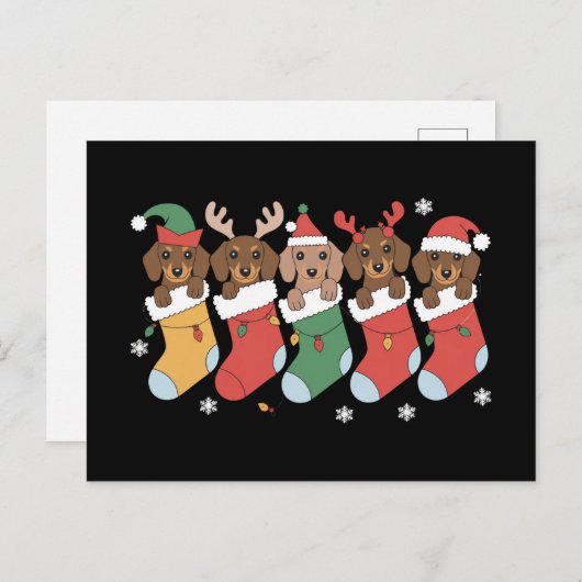 Dackel Mama Weihnachten Hund viel Geschenk Neues J (Vorne/Hinten)