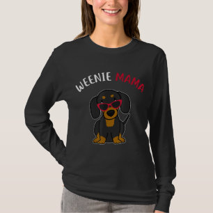 Dackel Mama Weiner dog Wogift T-Shirt